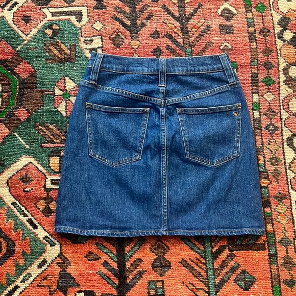 Madewell Jean Denim Miniskirt - Picture 2 of 6